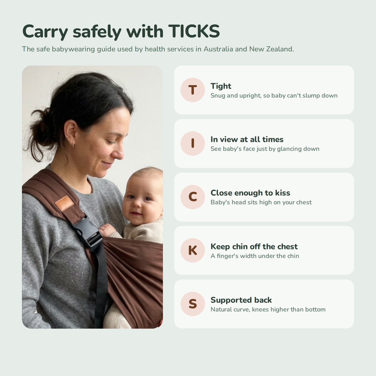 The Everyday Sling – One-Shoulder Baby Carrier